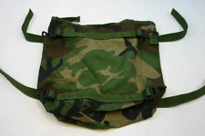 WOODLAND CAMO RADIO POUCH UTILITY POUCH MOLLE II USGI MILITARY VGC