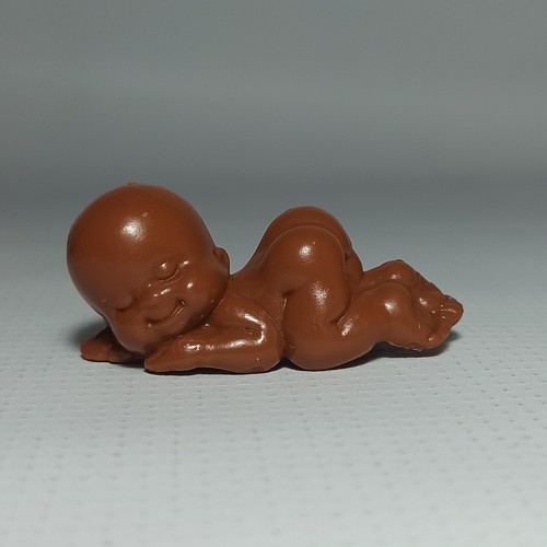 EL GRECO GREEK VTG 80's LES BABIES L'IL SPRITE OODLES BROWN BABY DOLL # 10 - Picture 3 of 9