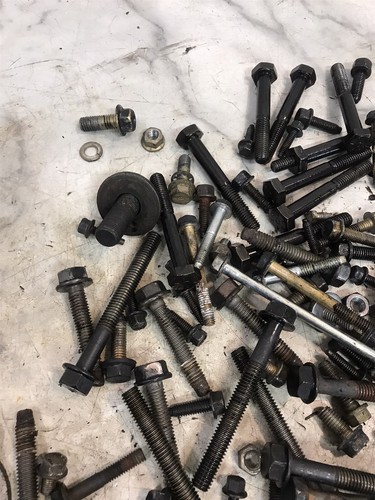 96 OMC Volvo Penta 5.0 L 302 V8 Ford Marine Engine miscellaneous bolts hardware - Picture 3 of 6