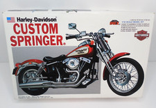 IMEX 1:12 Harley-Davidson Custom Springer Plastic Model Kit with Mini-Bike 457