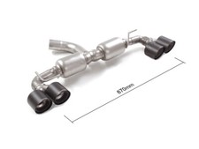 Ragazzon Duplex Racing Sportauspuff je 2x100mm Carbon für Toyota Yaris GR 1.6l