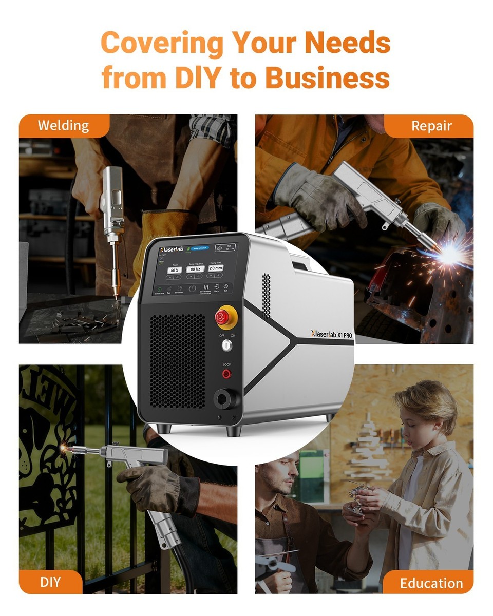 X1pro Laser Welding Machine –Cutting, Cleaning, Rust Removal, Underwater Welding & CNC Retrofit X1pro Laser Welding Machine –Cutting, Cleaning, Rust Removal, Underwater Welding & CNC Retrofit