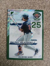 Ralphy Velazquez - 2025 Panini Prospects - #99 - Green Wave Holo - /75