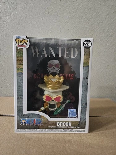 Funko Pop! One Piece Wanted Poster Brook #2220 Target Exclusive Limited IN HAND