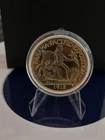 #11 1915 $2 1/2  24KT GOLD Panama-Pacific COIN Proof Gift Box Quarter Eagle AU