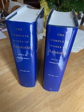 Complete Works of Aristotle - Volumes One & Two - Revised Oxford Translation HC