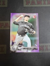 2017 Bowman Jeff Hoffman RC Purple Parallel Rookie Card /250 #4. rookie card picture