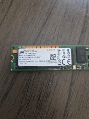 Micron 5100 PRO 240GB M.2 2280 SATA 6Gb/s Solid State Drive MTFDDAV240TCB