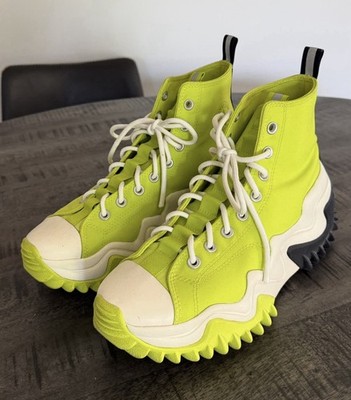 CONVERSE RUN STAR MOTION NEON GREEN/SIZE 10.5/USE/LIMITED EDITION