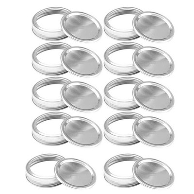 10pcs Split-Type Lids Sealing Storage Jar Lid Household Bottle Cover
