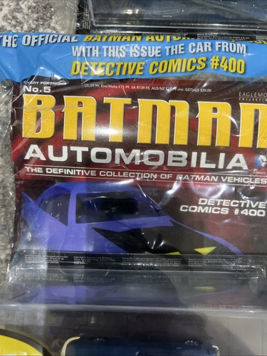 Batman Automobilia Collection No 3 , No 4 , No 5 , No 6 Sealed Eaglemoss Dc Com - Picture 9 of 14