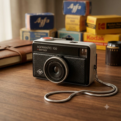 Agfa Agfamatic 100 Vintage Kamera Deko Sammlerstück