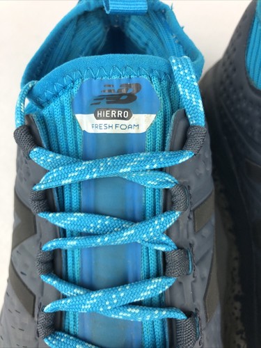 New Balance Fresh Foam Hierro v3 Trail Gray Blue Women’s Size 7.5B Running Shoes - Picture 4 of 12