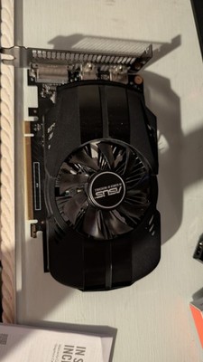 ASUS NVIDIA GeForce GTX 1050 Ti 4GB GDDR5 Graphics Card, DisplayPort HDMI DVI