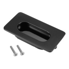 3"x1-3/5" Rectangular Recessed Sliding Door Handle Flush Pull Zinc Alloy