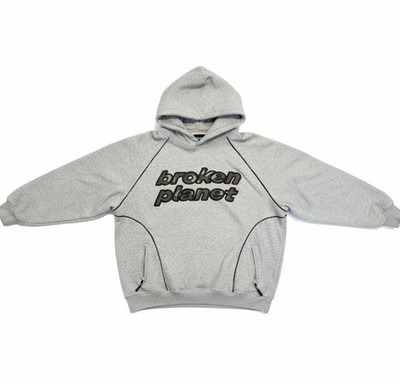 Broken Planet Grey/Silver Hoodie (M)