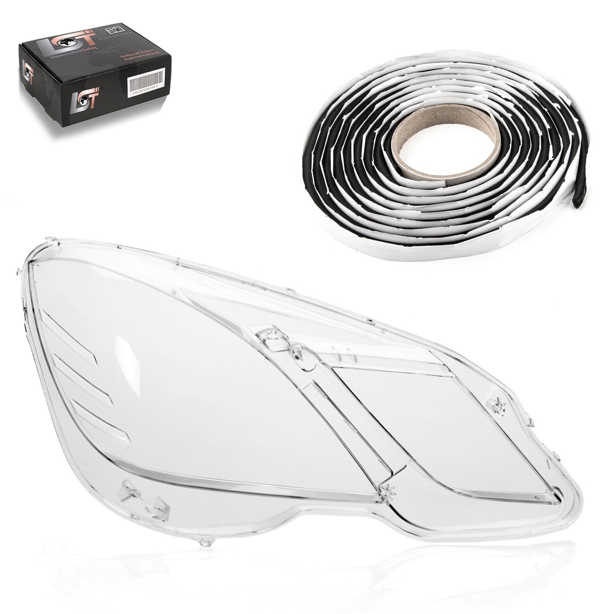 Headlight Lens Right For Mercedes-Benz W212 S212 2009-2013