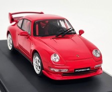 Solido 1/43 Porsche 911 993 RS Clubsport Guards Red Diecast Scale model car