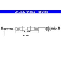 ATE 24.3727-0415.2 Seilzug, Feststellbremse