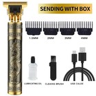 Professional Hair Clippers Trimmer Cutting Beard Cordless Barber Shaving Machine