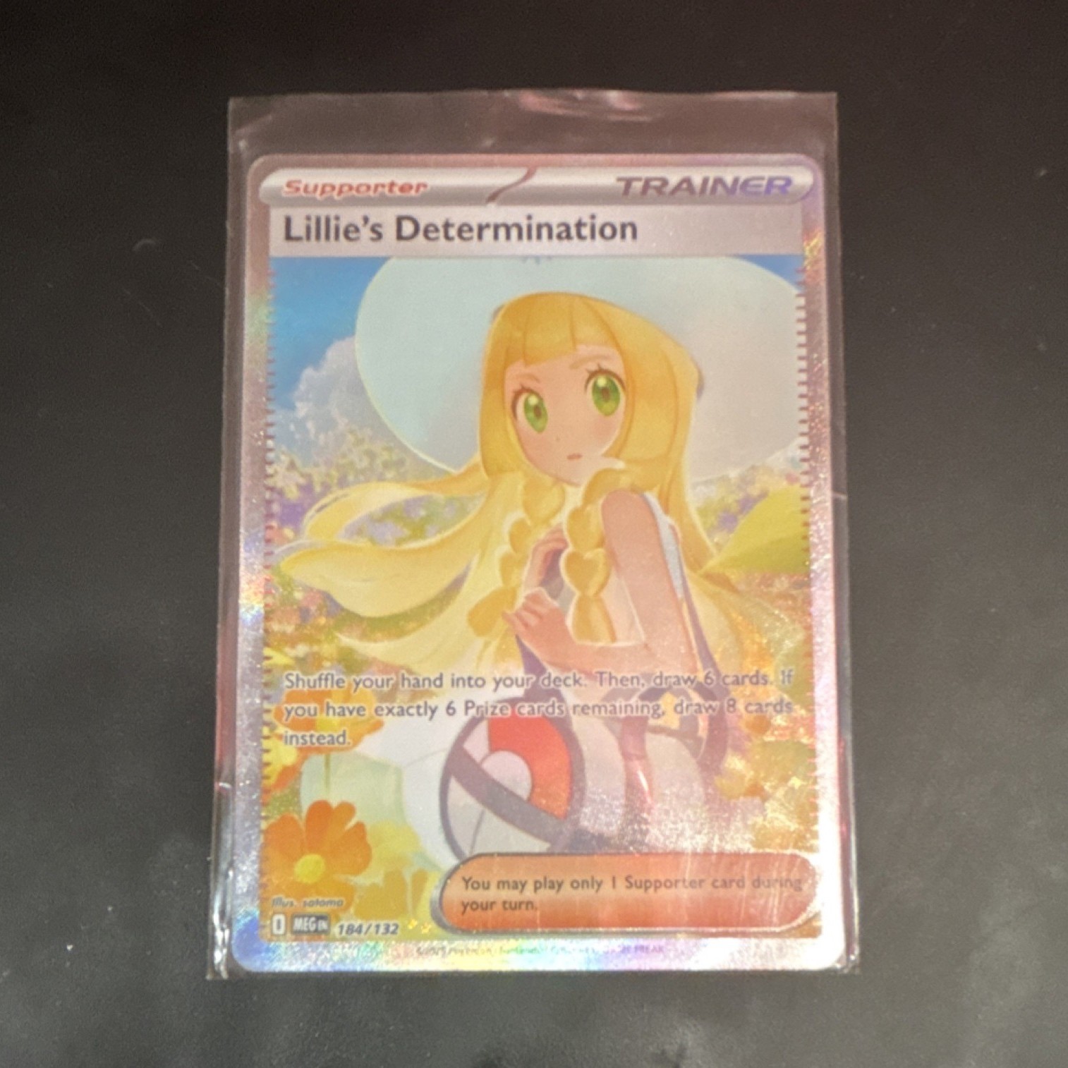 Pokémon Lillie's Determination Me01: Mega Evolution 184/132 Special Illustratio…