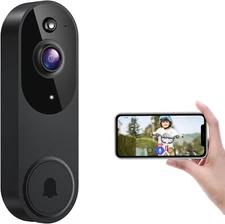 1080P Smart Wireless Video Doorbell Camera, Night Vision, Real-Time Alerts