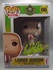 Lauren Jackson Signed Autographed Rookie Funko Pop Seattle WNBA COA #15126 AUTO