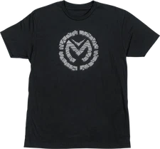 MOOSE OFFROAD Fractured T-Shirt - Black/Silver - Medium 3030-22754
