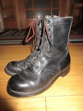 Vtg US Vietnam War era 1965 Airborne Paratrooper Jump Boots size 6 W Biltrite