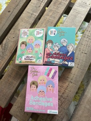 The Golden Girls Adhesive Bandages Set of 3 Boxes New