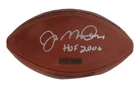 Joe Montana Signed Football Official Wilson NFL Limited /2000 Inscribed HOF 2000