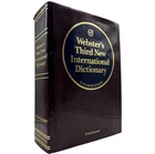 Websters Third New International Dictionary Unabridged Dizionario Inglese