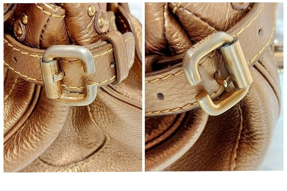 Chloé Paddington Limited Edition Bronze Gold used from japan - Image 4 of 4