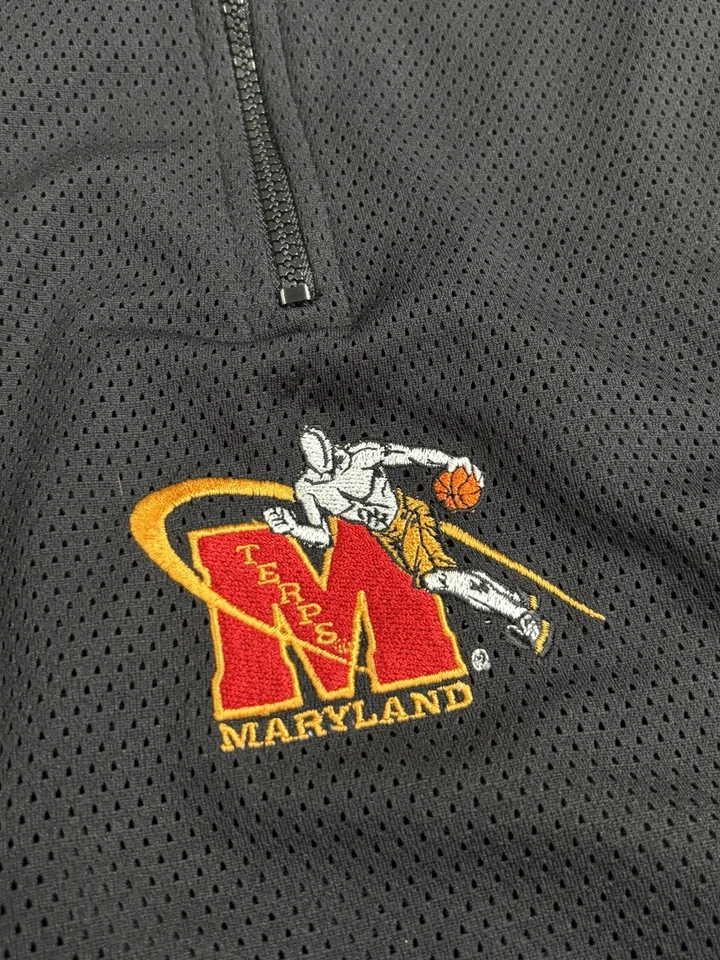 Vintage And1 Collegiate University Of Maryland Terps Basketball Shirt Size XL - Image 4 of 4