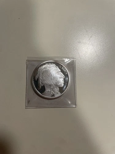 Silver Round Buffalo Indian Head 1 Ounce