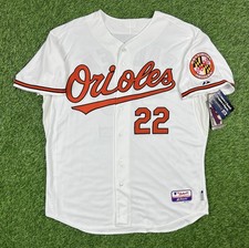 Jim Palmer Baltimore Orioles Majestic Authentic MLB Jersey Size 52 NEW