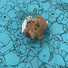 Jellycat Clyde Capybara Bag Charm Plush Keychain Cute Soft Toy Gift NWT