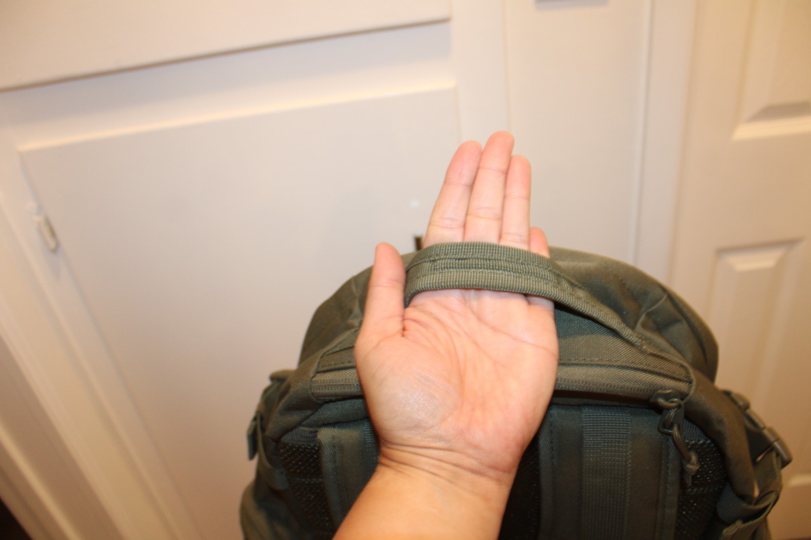 80Eighty Commando Backpack Olive Green EUC - image 6