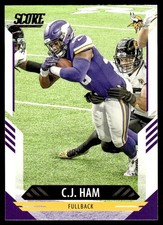 2021 Score #153 C.J. Ham - Minnesota Vikings