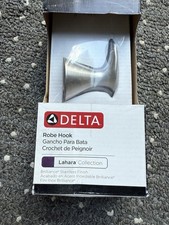 Delta Lahara Single Stainless Still robe hook New
