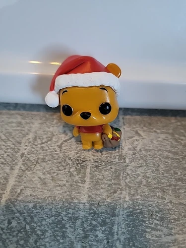 2022 Disney Funko Pocket Pop Winnie the POOH Santa Hat