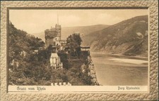 Ansichtskarte Rhein Burg Rheinstein (Nr.942)