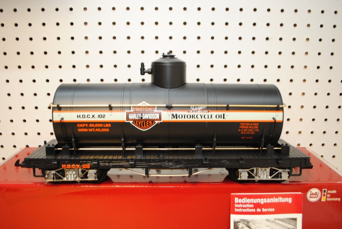 LGB 4080HD Harley Davidson Tank Car G-gauge for sale online | eBay