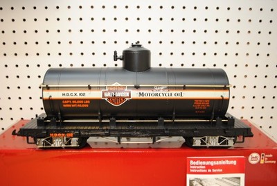 LGB 4080HD Harley Davidson Tank Car G-gauge for sale online | eBay