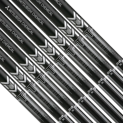 New Mitsubishi MMT Graphite Iron Shafts Set .370 Parallel Tip