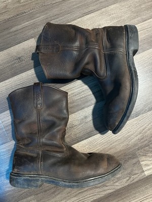Red Wing Pecos 2259 Men's Size 12 D Brown Leather Pull-On Work