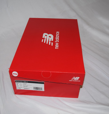 New Balance EMPTY Red SHOE BOX ONLY Men s Fresh Foam x 880v 14 sz 10 Wide 4E