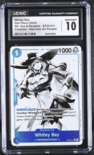 2025 One Piece WHITEY BAY Alternate Art - CGC 10 GEM MINT - SD ST22-011 Alt Art
