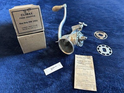 VTG CLIMAX Food Chopper - Meat Grinder - HW 1551 - 3 Blades