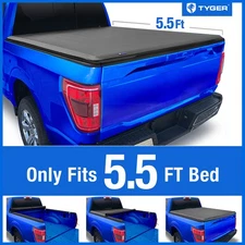 TYGER T1 Soft Roll-up Tonneau Cover for 04-08 F150 5.5' Bed